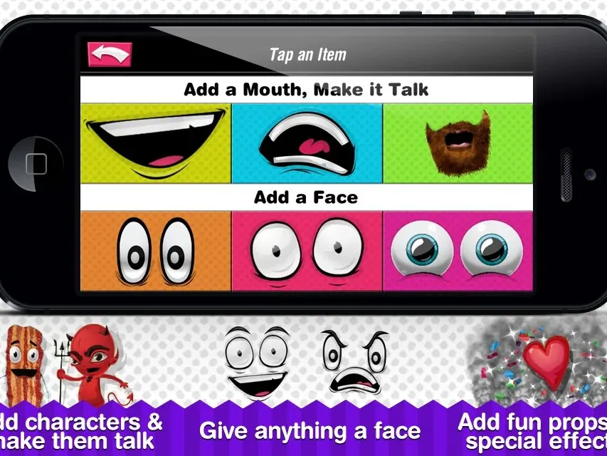 YAKiT segment library — add a mouth, add a face